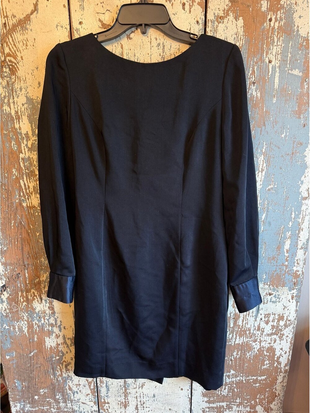 Vintage En Francais by Huey Waltzer black dress size 8